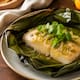 Corvina estilo vietnamita con mandarina y hierba limón