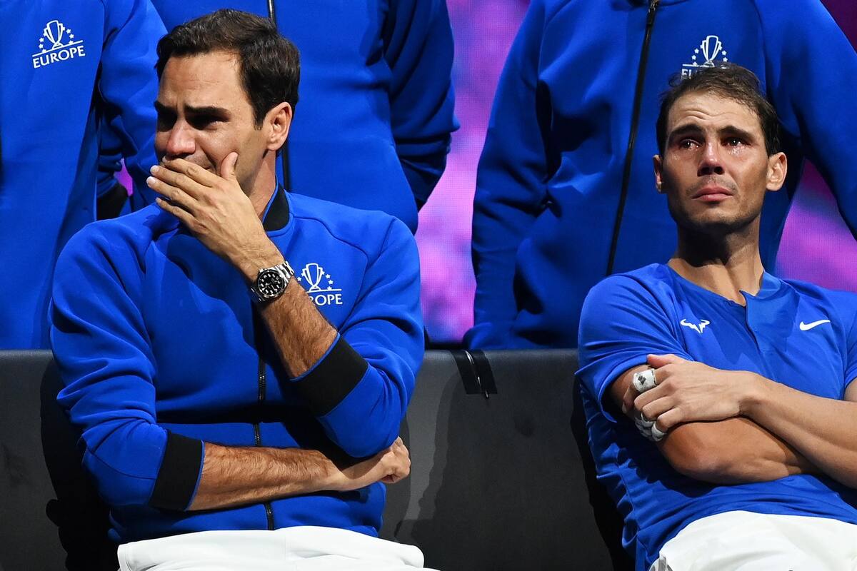FOTOS: Así se vivió el adiós de Roger Federer con la presencia de Rafael Nadal