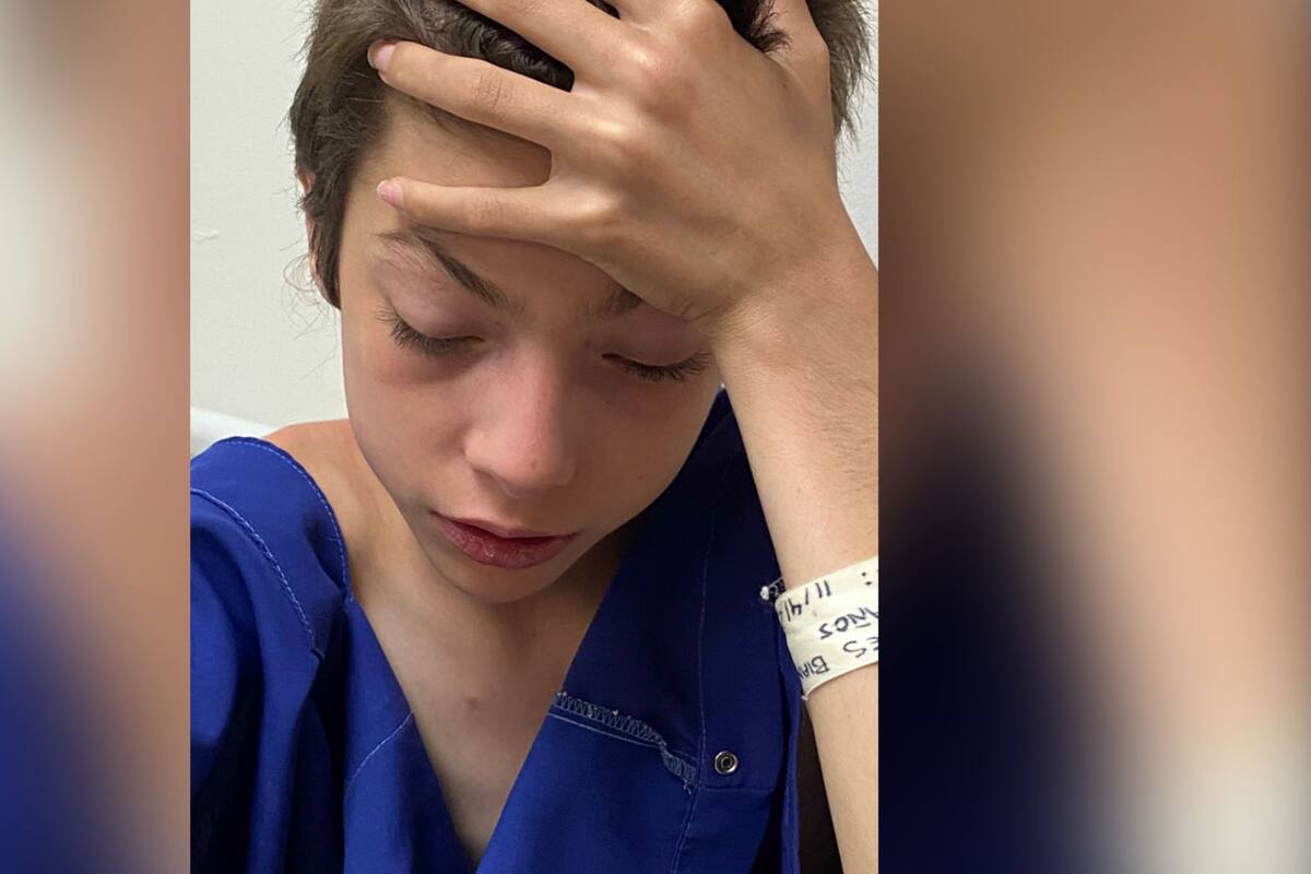 Pequeña italiana lucha por su vida en Tijuana