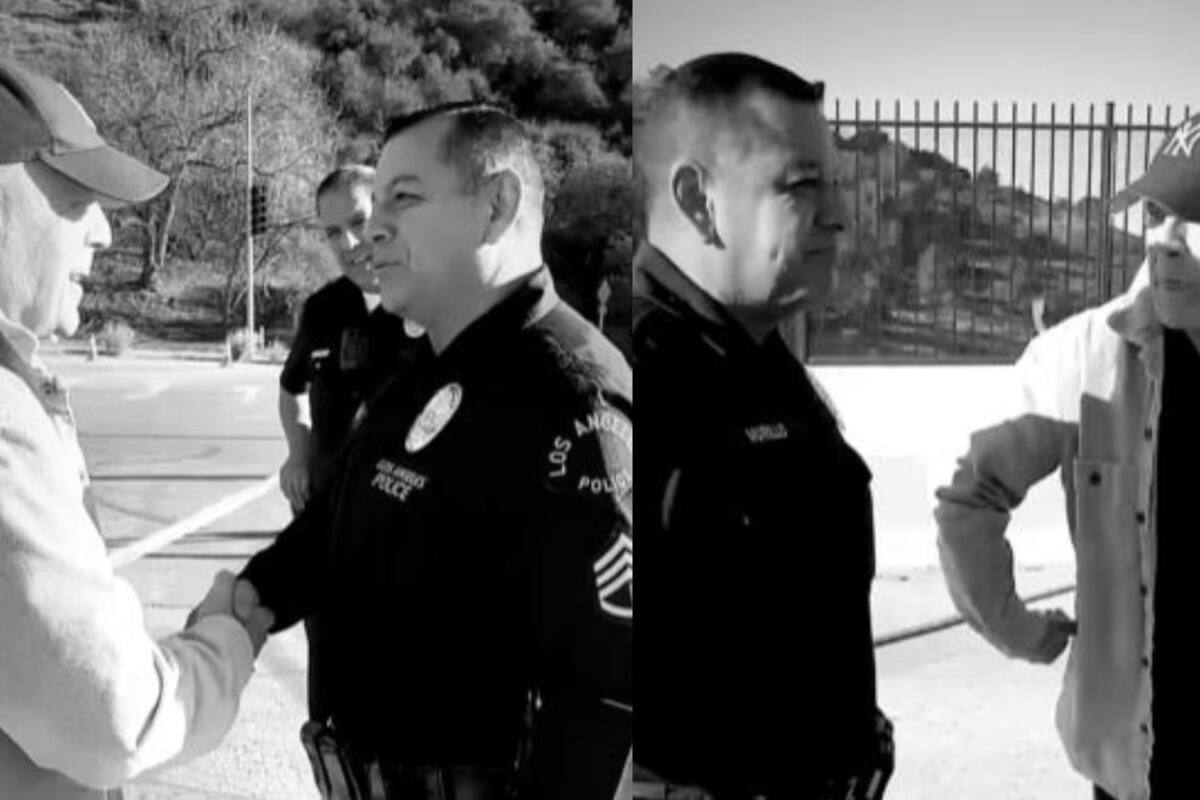 Bruce Willis reaparece para agradecer a los bomberos por su labor en los incendios de Los Ángeles