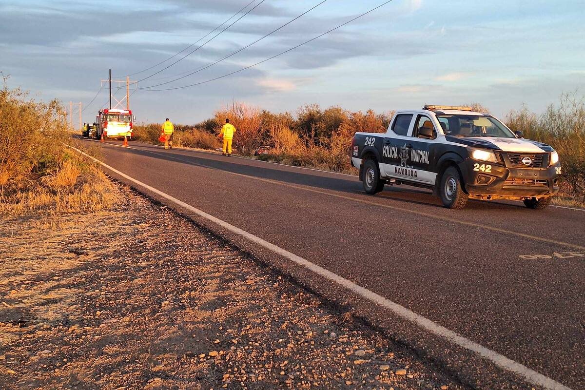 Una persona sin vida y un lesionado salda accidente en la carretera Margarita-Navojoa
