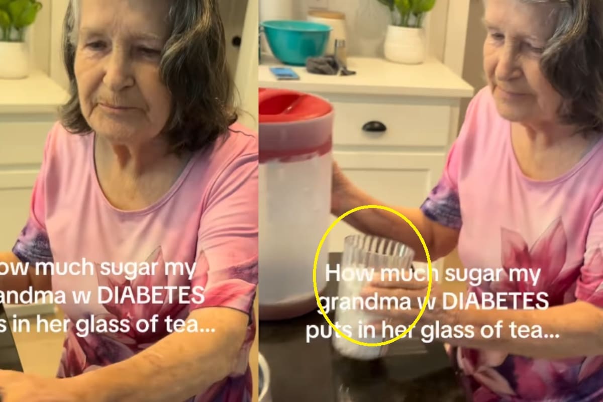“Lo más impactante es que es diabética”: joven revela la cantidad de azúcar que su abuela pone en su té