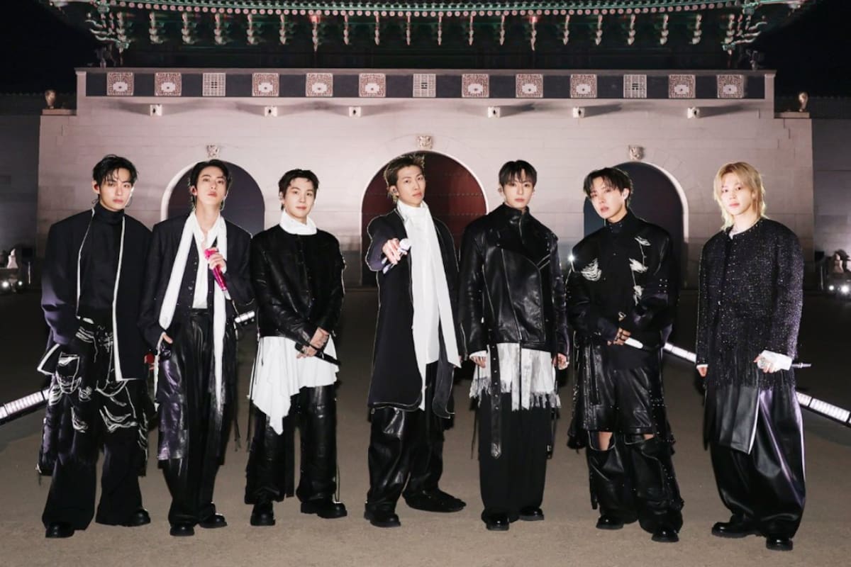 Así fue el regreso de BTS a escenarios con “The Comeback Live | ARIRANG”