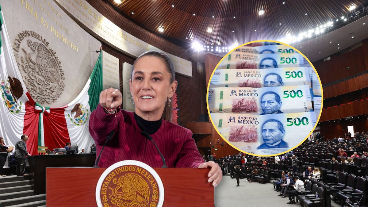 Mientras Claudia Sheinbaum propone eliminar pensiones mayores a 100 mil pesos para exfuncionarios, diputados reciben pagos de hasta 332 mil pesos por aguinaldos y prestaciones