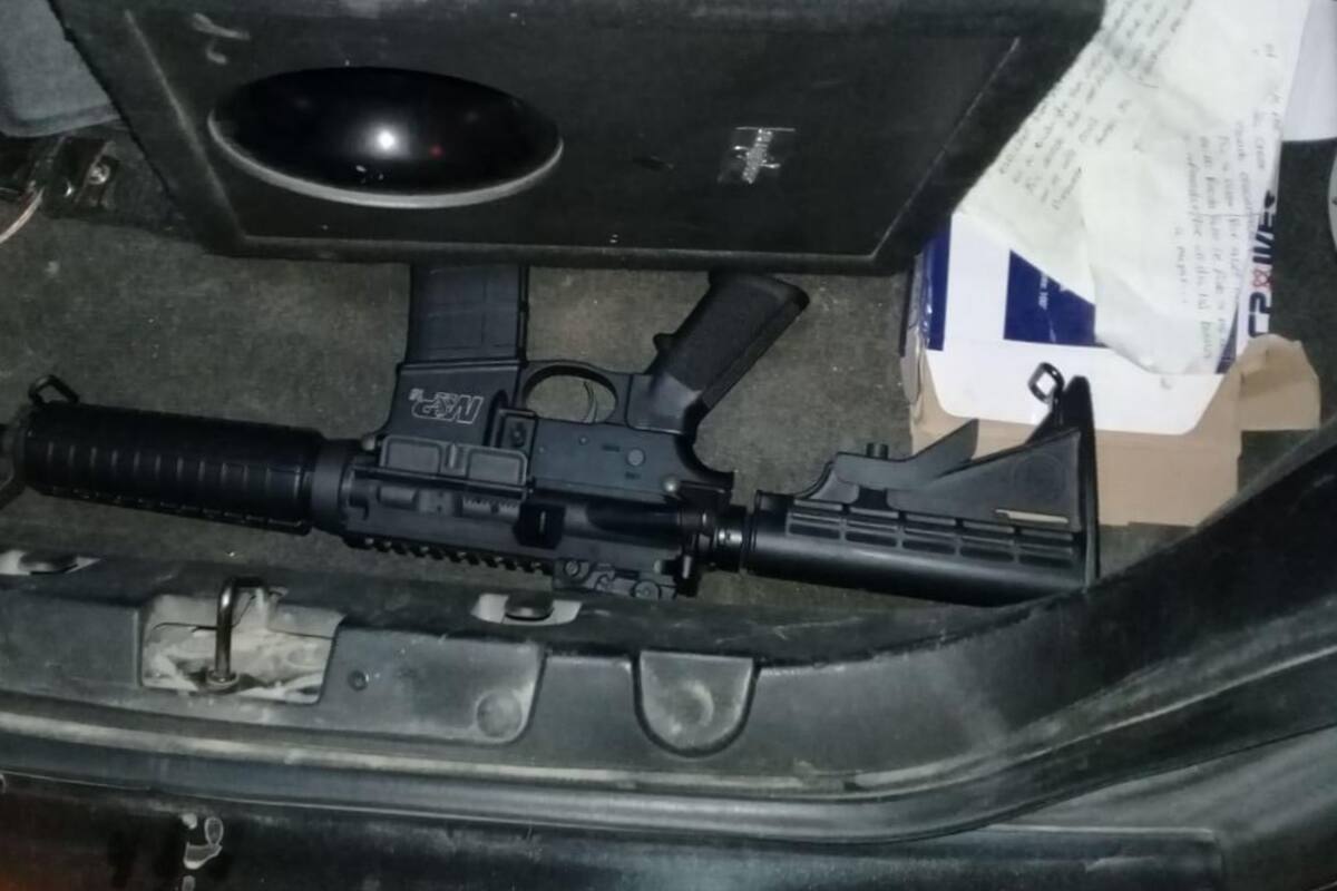 Asegura en SLRC un rifle de asalto