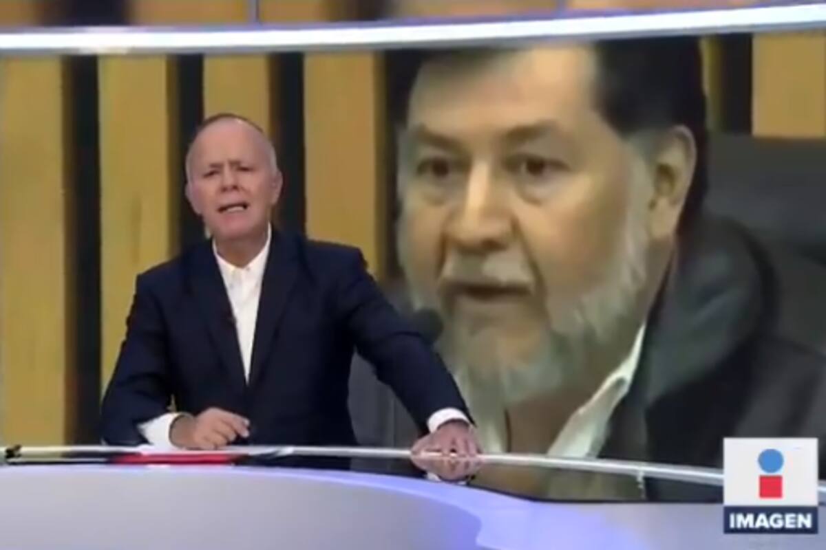 "Explica por qué no usas cubrebocas en tu programa": Revira Fernández Noroña a Ciro Gómez Leyva