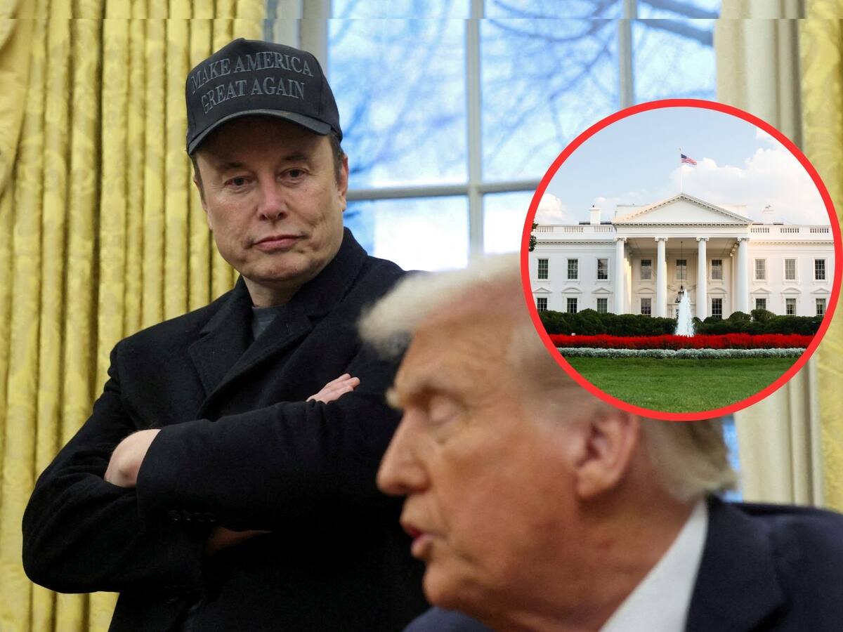 Elon Musk escucha al presidente de Estados Unidos, Donald Trump, hablar en el Despacho Oval de la Casa Blanca en Washington, Estados Unidos, 11 de febrero de 2025. | Crédito: REUTERS/Kevin Lamarque