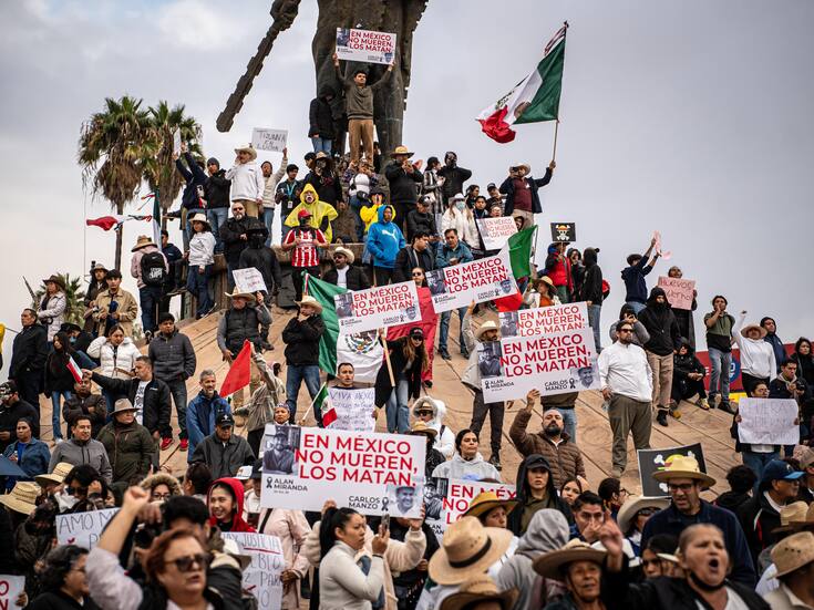 Salen a la calle a manifestarse contra la inseguridad