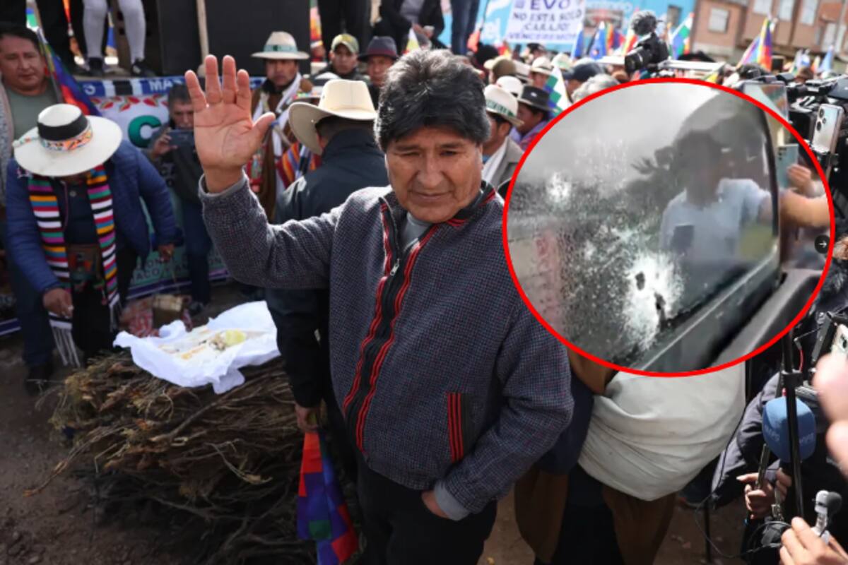 Evo Morales denuncia ataque en su contra y afirma que su vehículo fue impactado por 14 disparos ¿Porqué es perseguido?