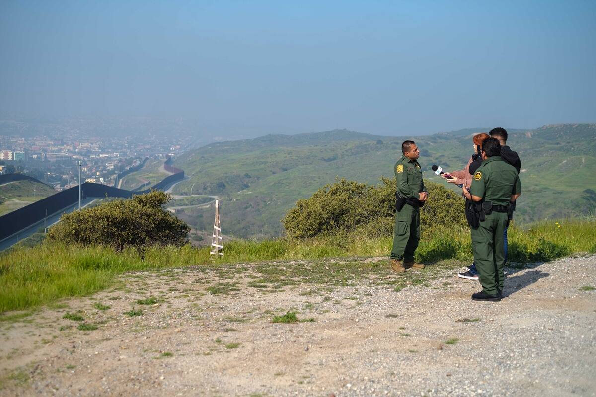 l La frontera entre Tijuana y San Diego es de las más activas para la Patrulla Fronteriza.
