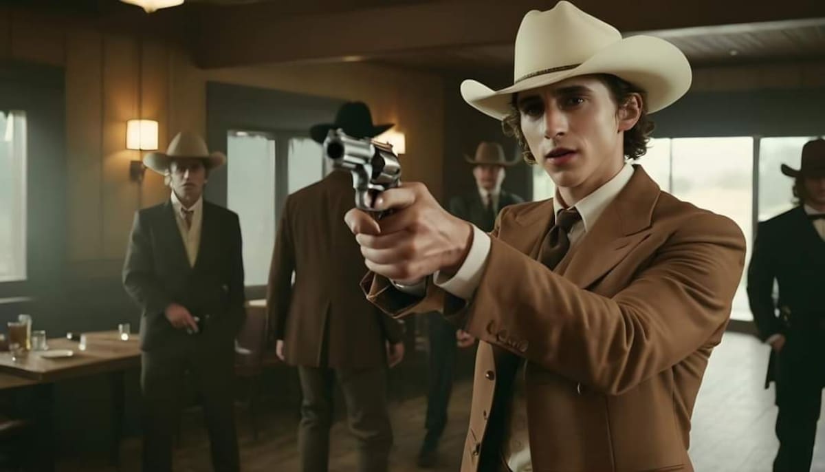 Fotos manipuladas por IA: La falsa interpretación de Timothée Chalamet como "Chalino" Sánchez en redes sociales.