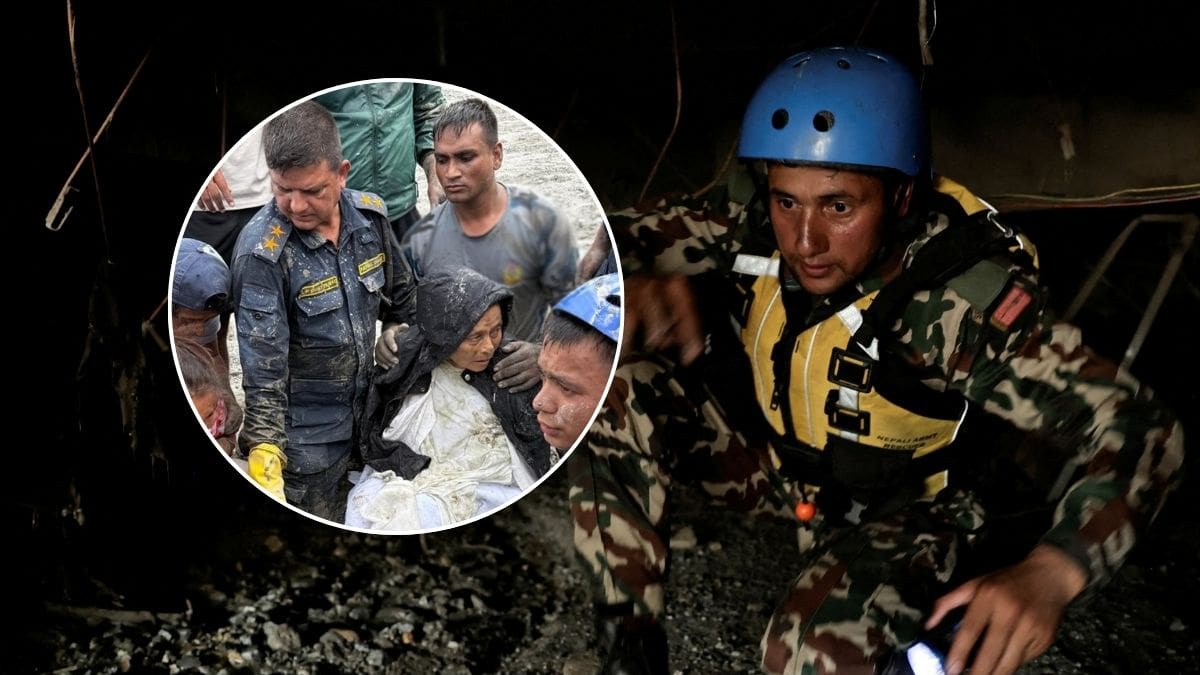 Una mujer de 64 años sobrevivió diez días bajo los escombros en Nepal y fue rescatada con vida en medio de la tragedia que ha dejado más de 1,300 muertos y 5,500 desaparecidos