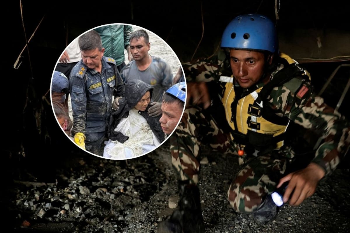 Una mujer de 64 años sobrevivió diez días bajo los escombros en Nepal y fue rescatada con vida en medio de la tragedia que ha dejado más de 1,300 muertos y 5,500 desaparecidos