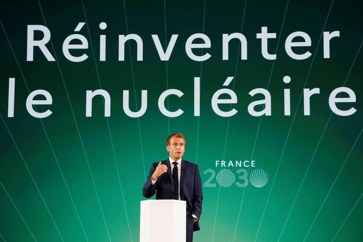 Francia apuesta a la energía nuclear: Macron dice que construirá más reactores