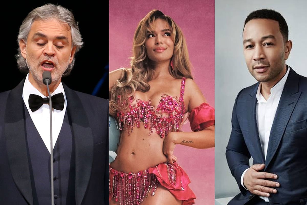 Karol G, Andrea Bocelli y John Legend se presentarán en el Vaticano