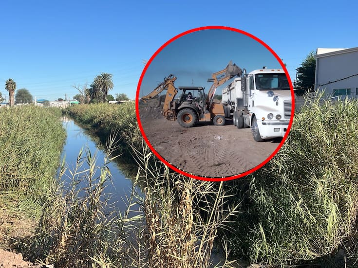 Retiran más de 80 mil toneladas de basura de drenes en Mexicali