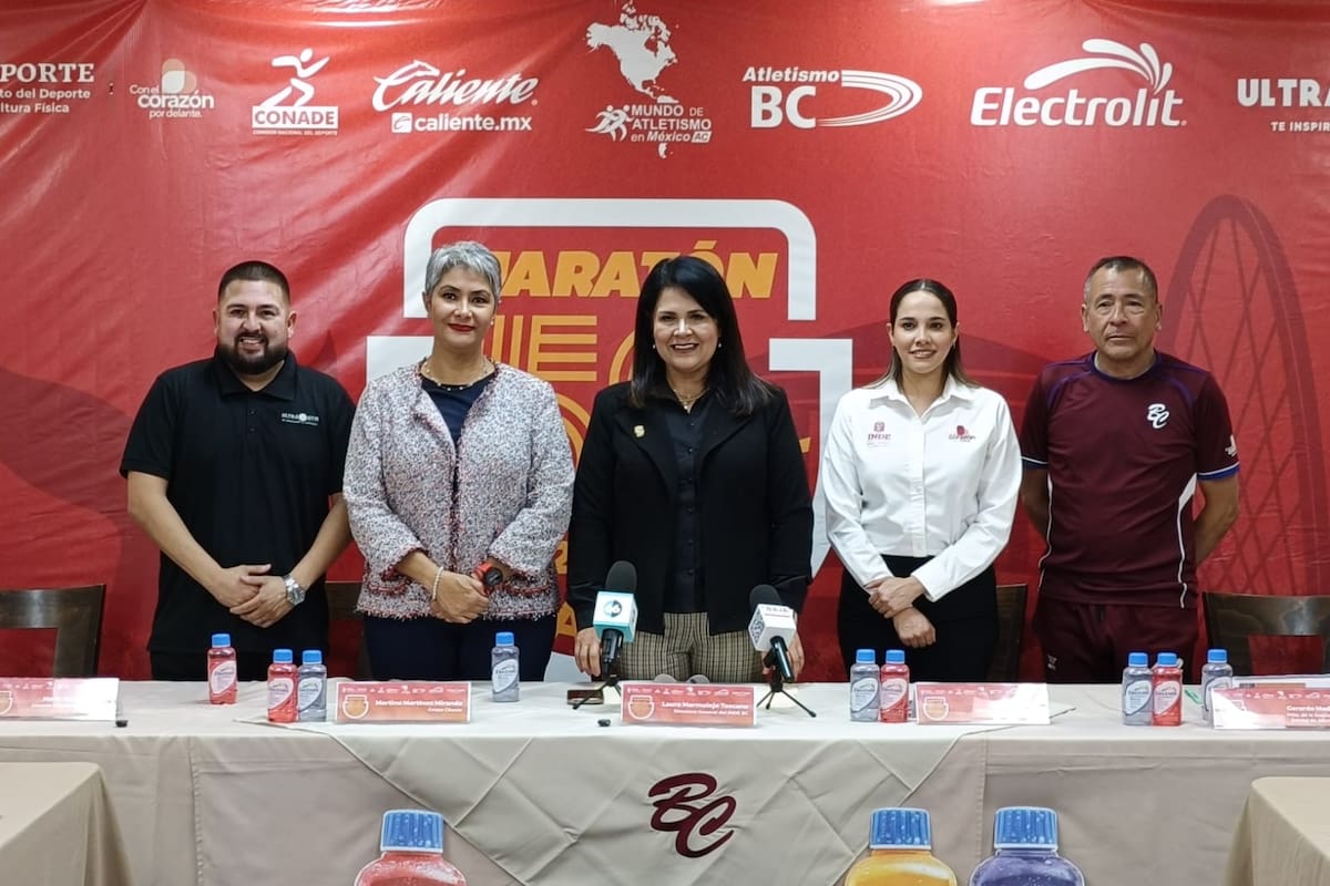 Presentan la edición 59 del Maratón Baja California