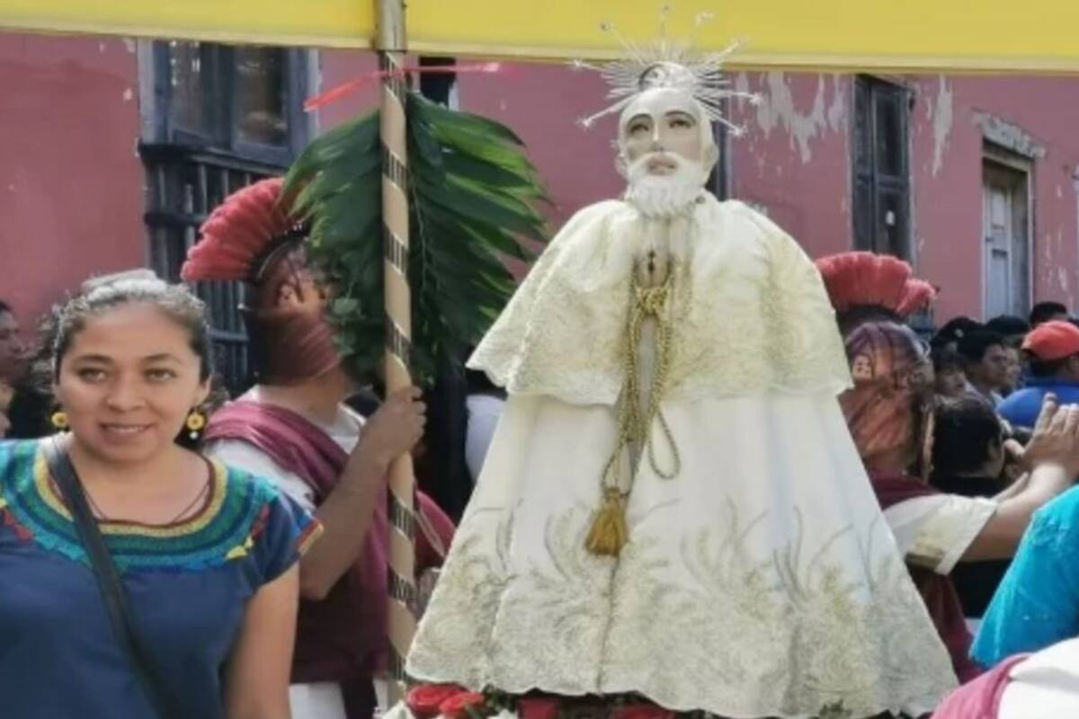 San Caralampio: Se encomiendan a santo en Chiapas por coronavirus