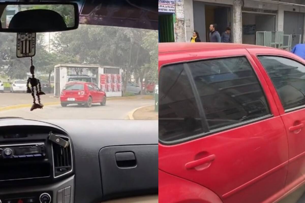 Descubre a su novio con misterioso acompañante en el carro y lo sigue