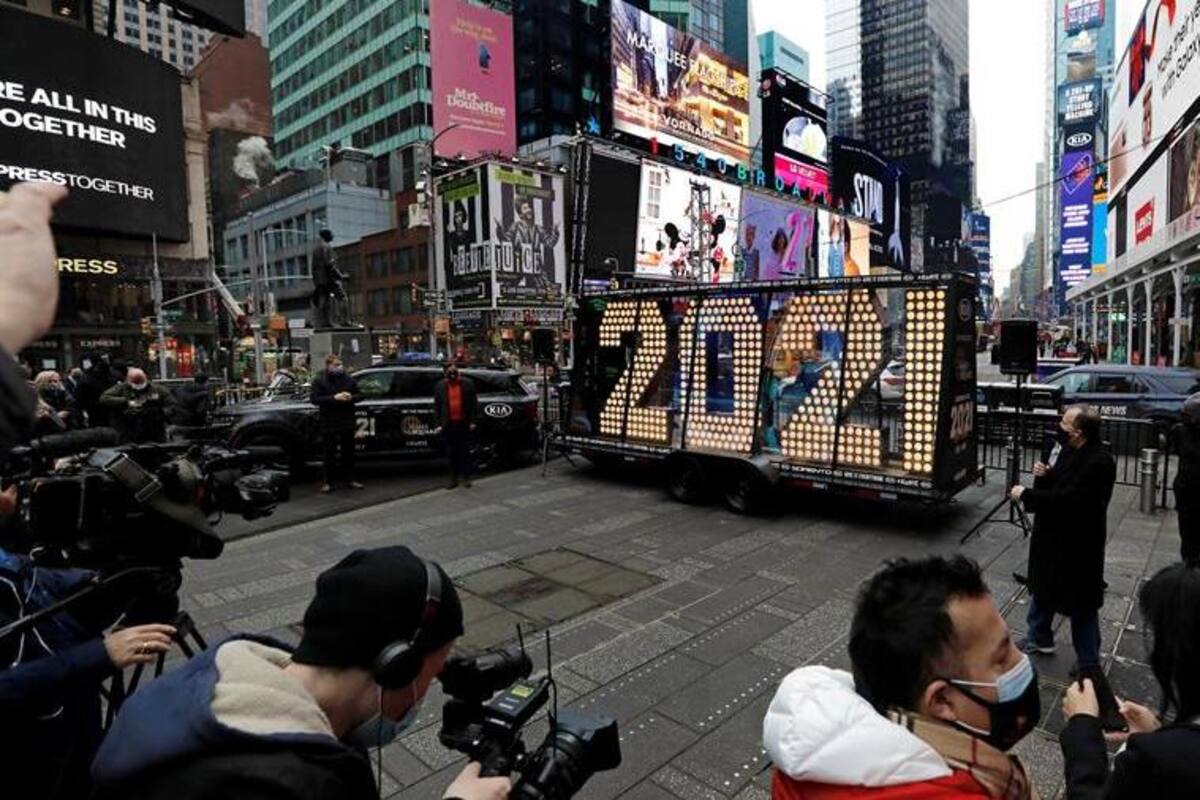 Año Nuevo 2021 restringido: Así despedirán al 2020 Times Squares y otros icónicos escenarios