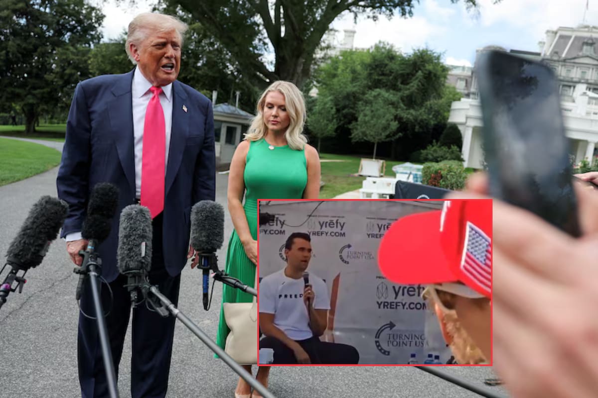 Trump asumió el papel de portavoz tras el asesinato de Charlie Kirk, afirma Reuters