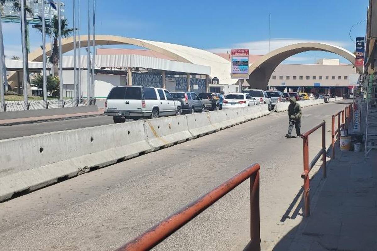 Se cumplen 4 semanas de restricción en cruces a EU