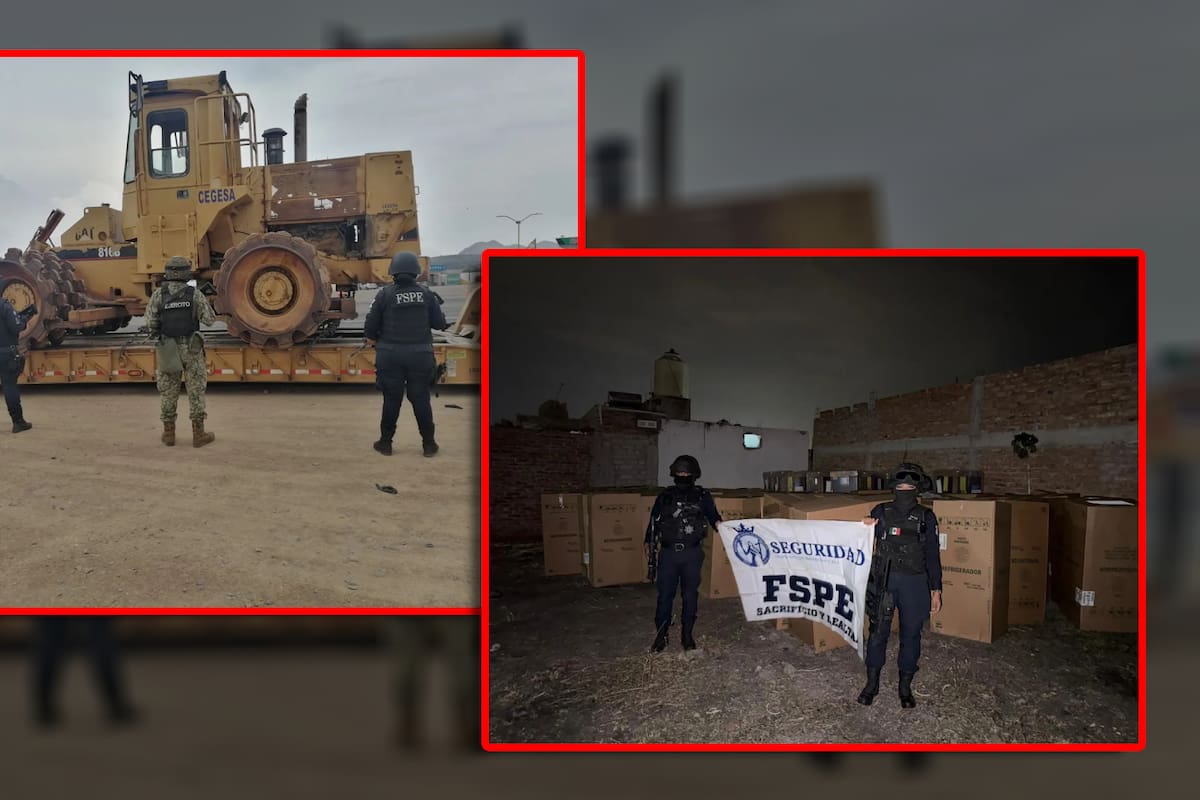 Aseguran maquinaria y electrodomésticos valuados en más de 4.7 millones de pesos en Guanajuato