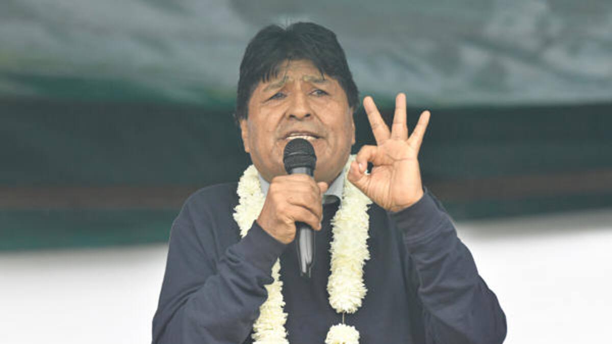 Evo Morales critica a Trump por ataques a Nicolás Maduro: “El verdadero terrorismo es el imperialismo norteamericano”