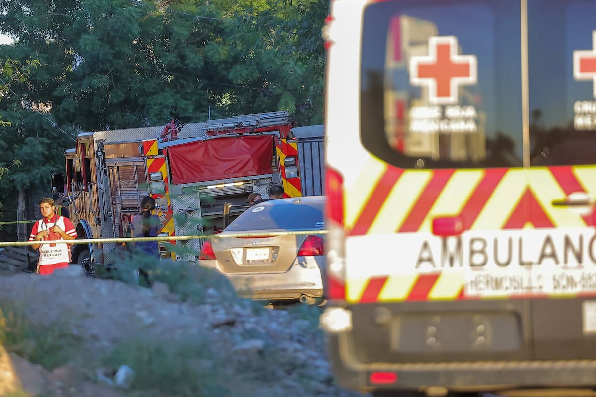 Muere hombre en incendio registrado en la colonia Alto Valle de Hermosillo
