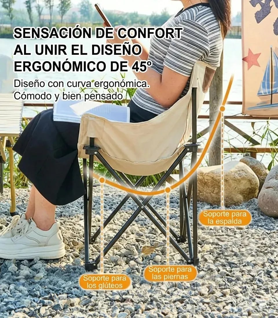 Silla plegable y portátil | Mercado Libre