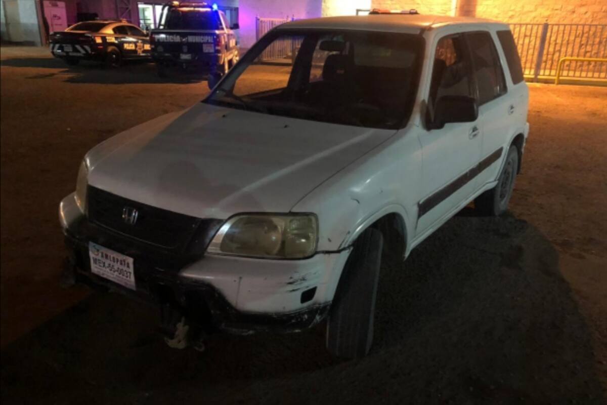 Arrestan a pareja por asalto en SLRC