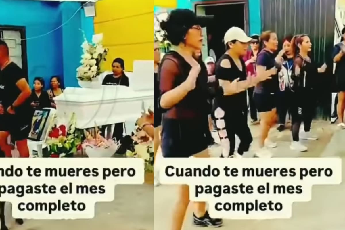 “Se pusieron a hacer zumba delante de todos” Velorio surrealista desata polémica en redes sociales y divide opiniones entre críticas y apoyo