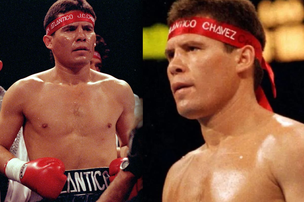 La historia detrás de la mítica cinta roja de Julio César Chávez