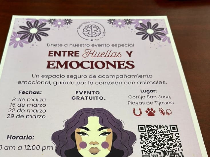 Organizan “Entre huella y emociones” para apoyar la salud emocional de mujeres