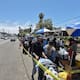 Hacen hasta más de una hora de fila en carreta de mariscos en Ensenada