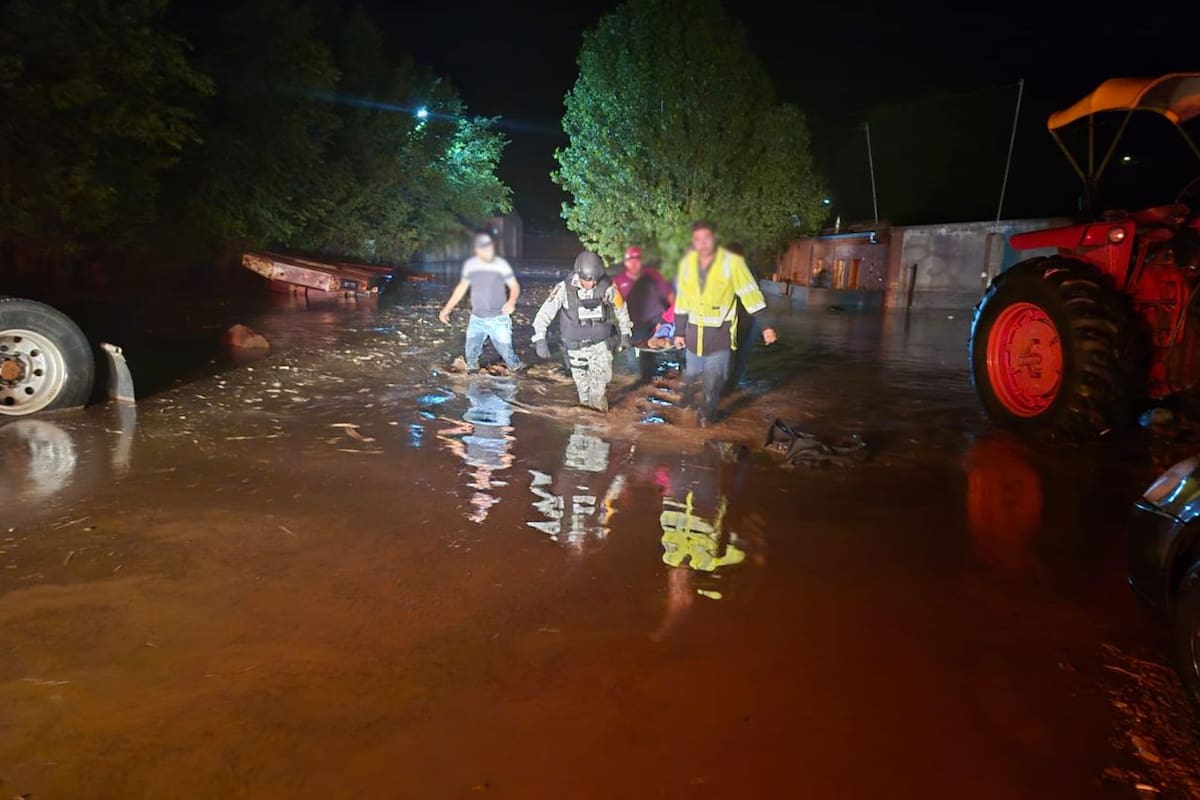 Cerca de 500 viviendas y 16 escuelas sufren daños por lluvias en Ciudad Juárez
