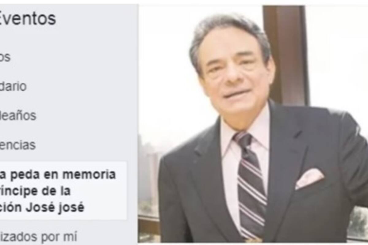 Convocan en redes a "mega borrachera" en honor a José José