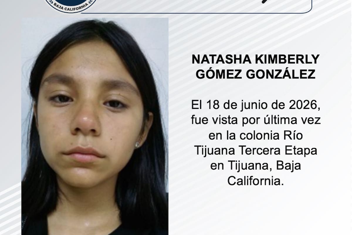 Se busca Natasha Kimberly Gómez González