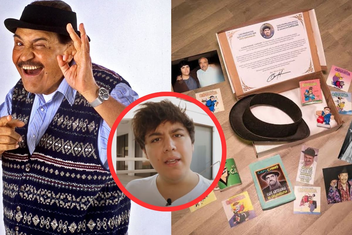 Nieto de “Capulina” lanza kits coleccionables en homenaje al comediante y le llueven críticas