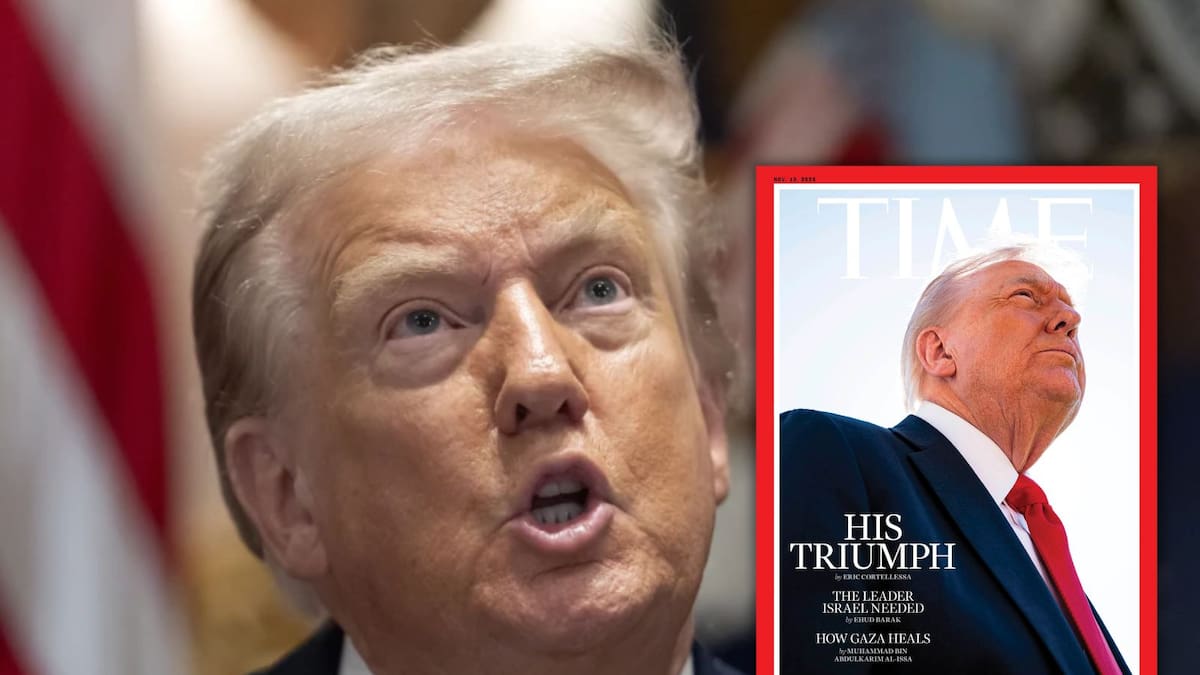 “Me desaparecieron el cabello”: Donald Trump se avergüenza de su “peor foto de todos los tiempos” en la revista Time