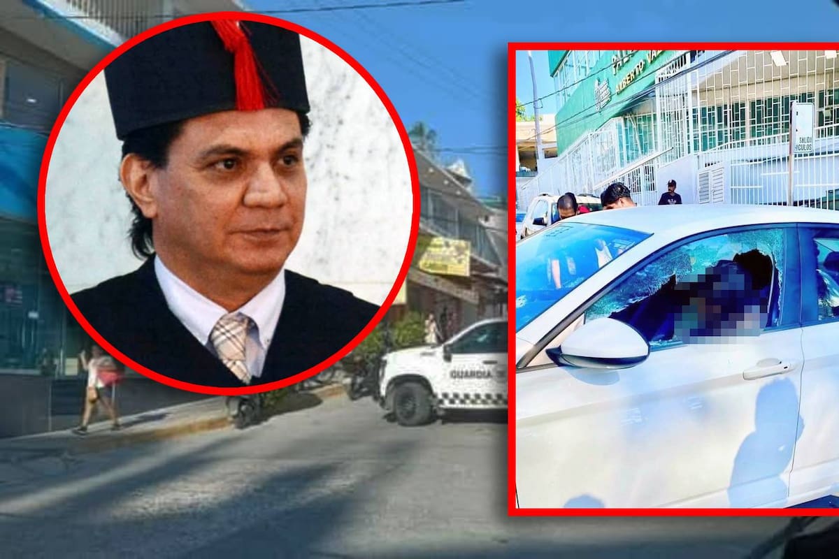 Asesinan al magistrado Román Pinzón afuera del juzgado en Acapulco