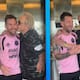 VIDEO: ‘Quico’, Carlos Villagrán, besa a Lionel Messi en curioso encuentro en Miami