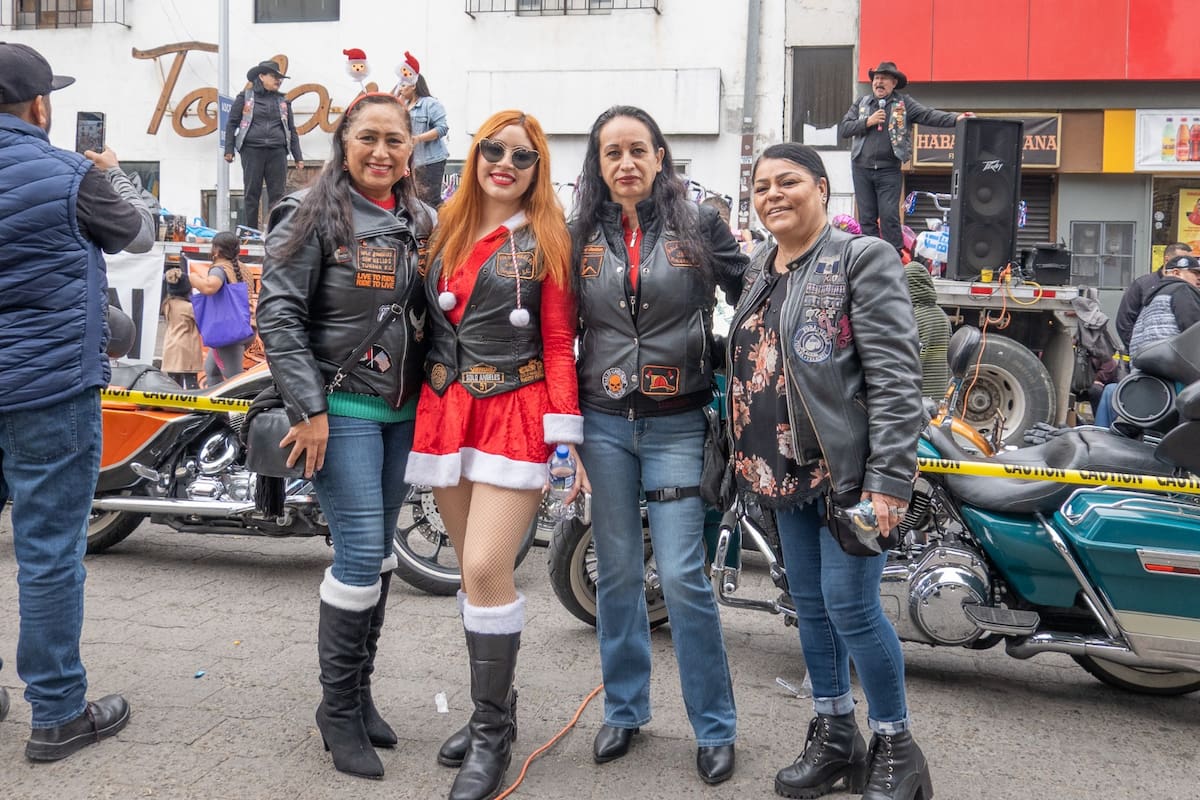 Más de 2 mil motociclistas participaron en la jornada que permitió repartir alrededor de 5 mil juguetes. Foto: Border Zoom