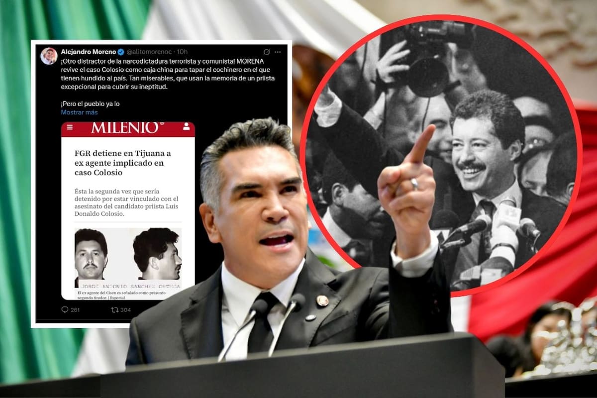 “Tan miserables, que usan la memoria de un priista excepcional para cubrir su ineptitud”: Alito Moreno acusa a Morena de utilizar el caso Colosio como un distractor de los problemas actuales de México