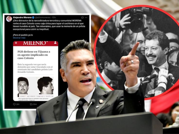 “Tan miserables, que usan la memoria de un priista excepcional para cubrir su ineptitud”: Alito Moreno acusa a Morena de utilizar el caso Colosio como un distractor de los problemas actuales de México