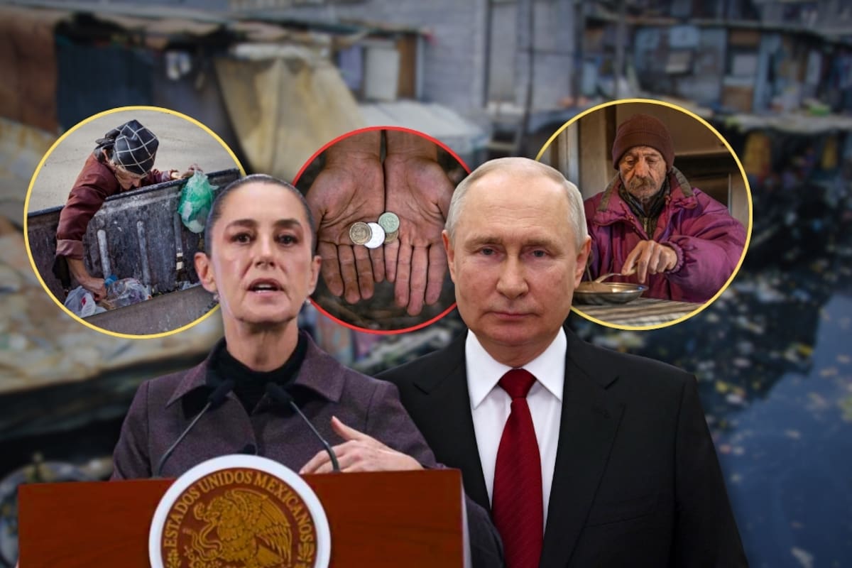 Mientras en México la pobreza se refleja en hambre, techos de lámina y colonias sin servicios, en Rusia los sectores más pobres viven en vivienda formal con calefacción, pero con ingresos limitados y consumo restringido