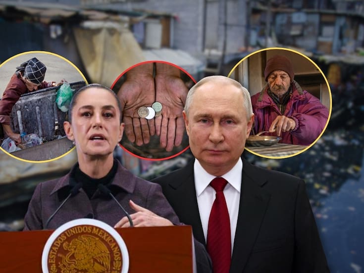 Mientras los mexicanos enfrentan la pobreza con hambre, techos de lámina y colonias sin servicios, en Rusia los sectores más pobres viven en vivienda formal con calefacción, pero con ingresos limitados y consumo restringido