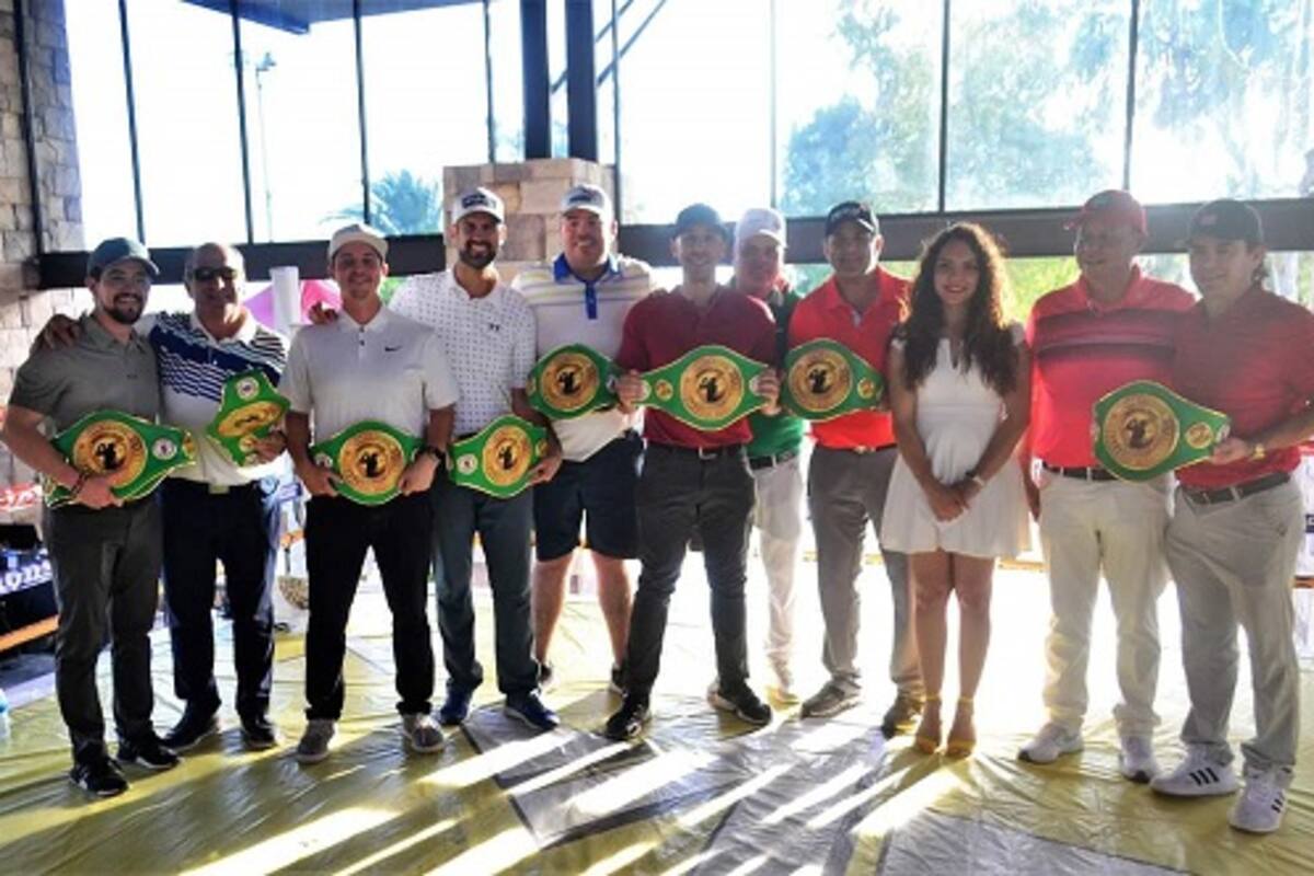 Un éxito la 3ra edición del torneo de Golf de la Comisión de Box