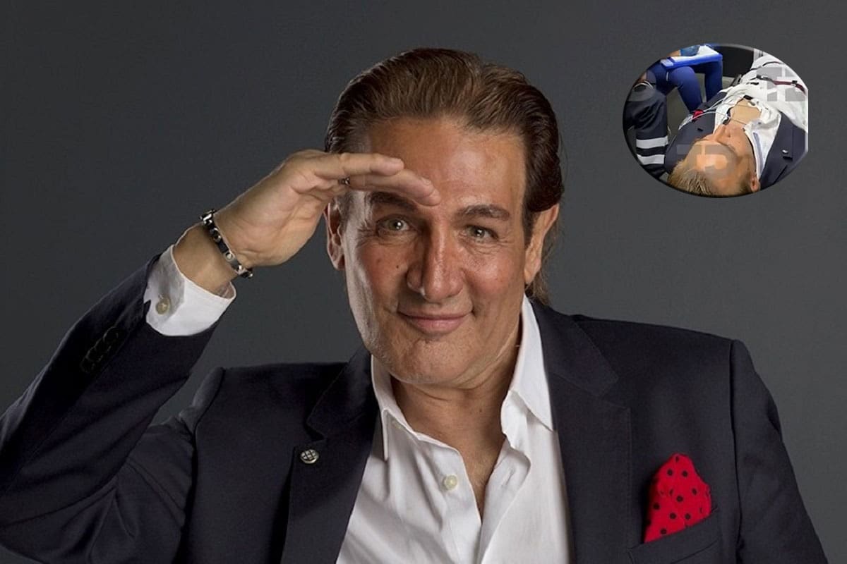 Fabián Lavalle sufre accidente y es trasladado en ambulancia