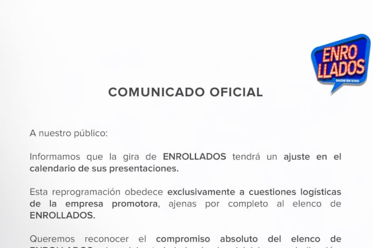 “Enrrollados” ajusta su calendario para nuevas fechas